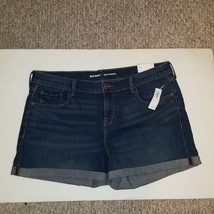 Old Navy denim boyfriend shorts